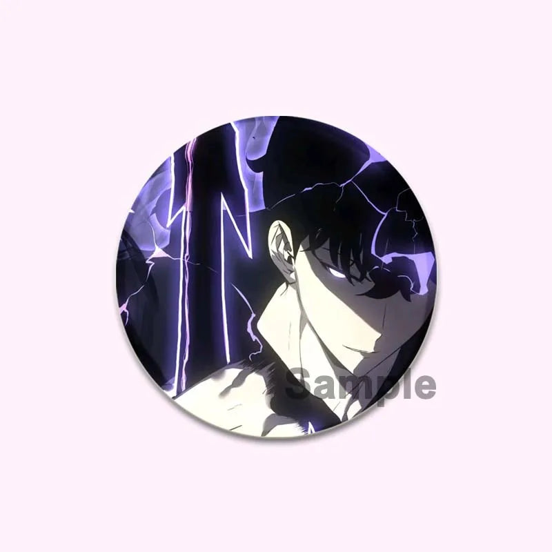 Solo Leveling Cheng Xiaoyu Button Pin