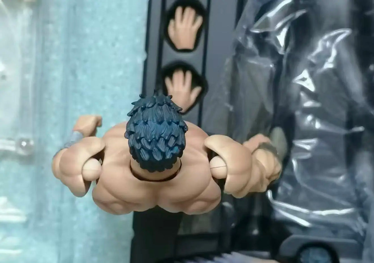 In Stock 100% Original Medicos JOJO Hokuto No Ken Kenshiro Fist Of Tie North Star Action Figures Anime Model Toys Collection