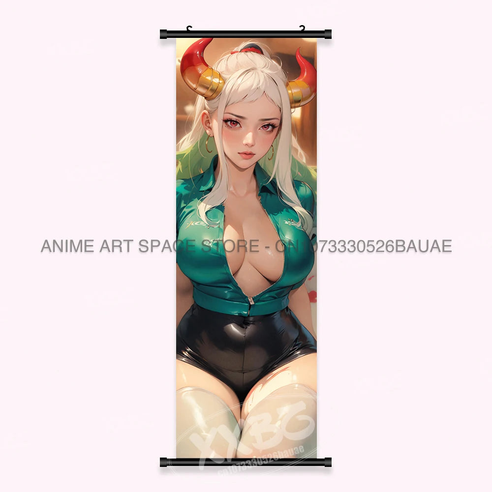 One Piece Yamato Canvas Poster
