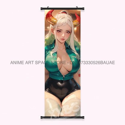 One Piece Yamato Canvas Poster