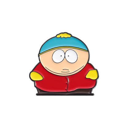 Cute Character Enamel Pins Custom Screw You Cuys Brooches Lapel Badges Funny Jewelry Gift for Friends