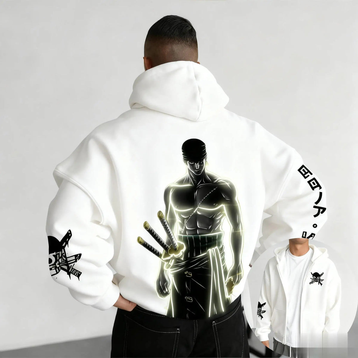 One Piece Zoro Oversized Hoodie