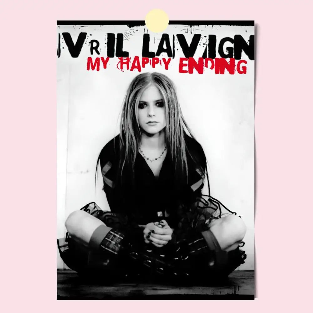 Avril Lavigne Waterproof Poster