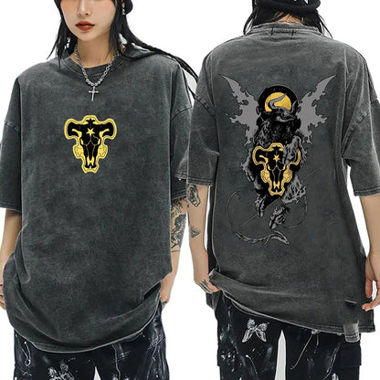 Black Clover Yami Sukehiro Washed T Shirt