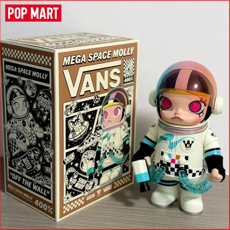 POP MART Giant Space Molly 400% Series Limited Edition Anime Action Figure Decorative Ornament Collectible Christma Gift
