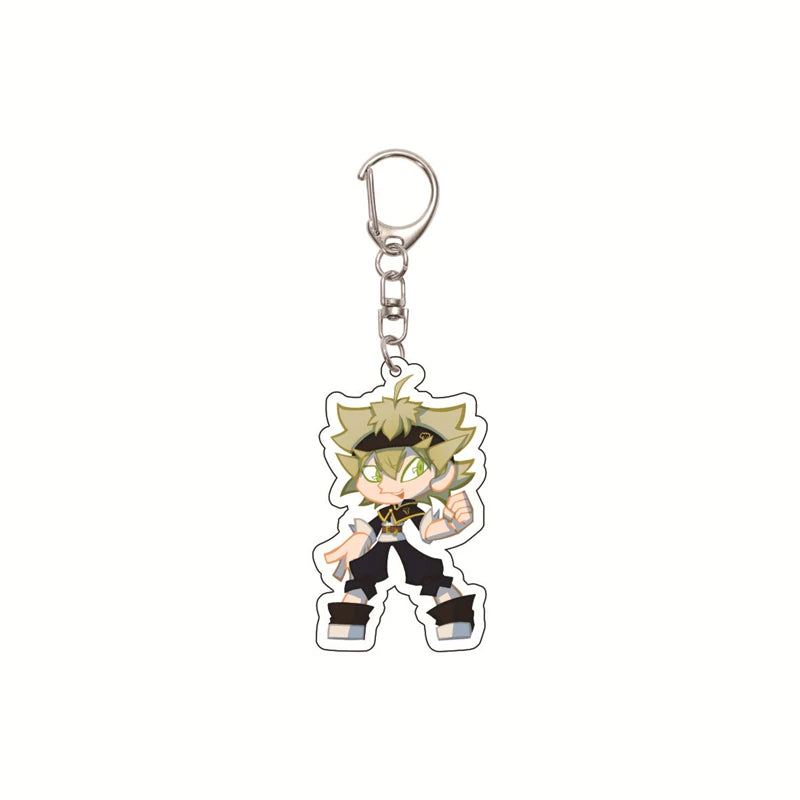 Black Clover Asta Acrylic Keychain