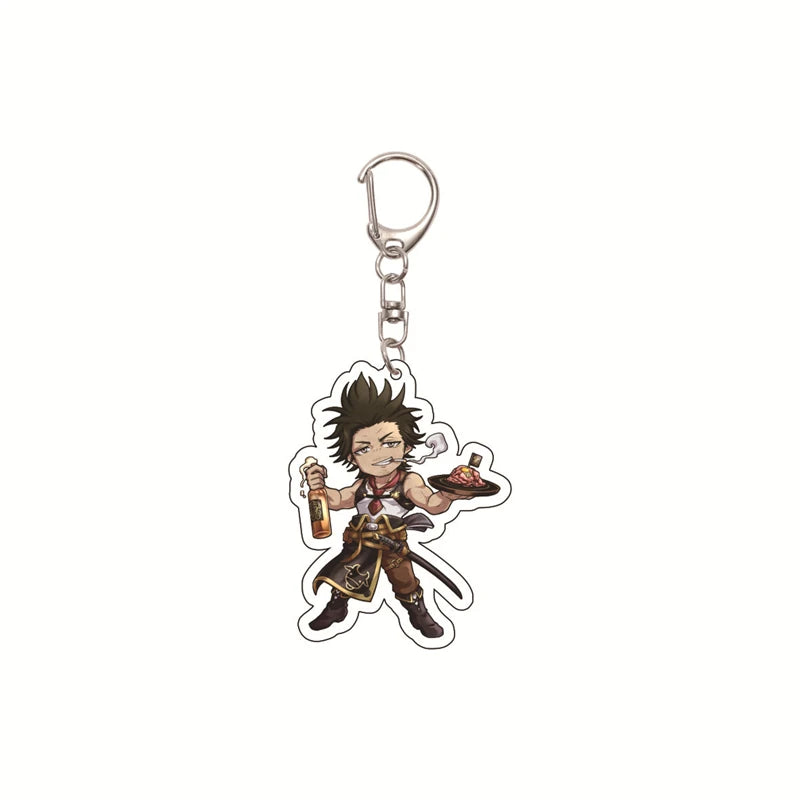 Black Clover Asta Acrylic Keychain