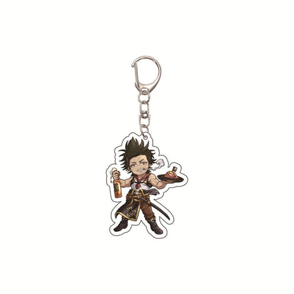 Black Clover Asta Acrylic Keychain