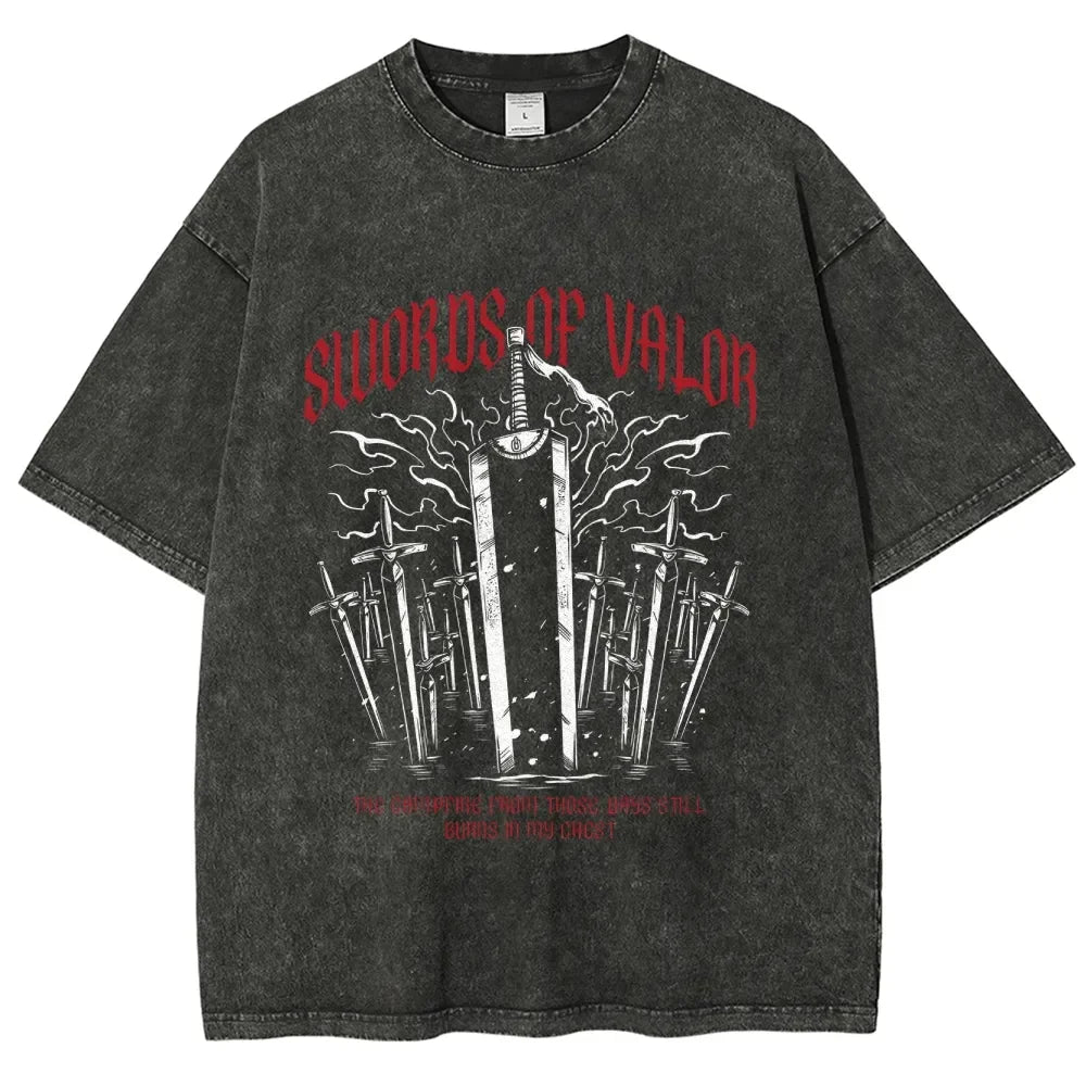 Berserk Guts Oversized T Shirt