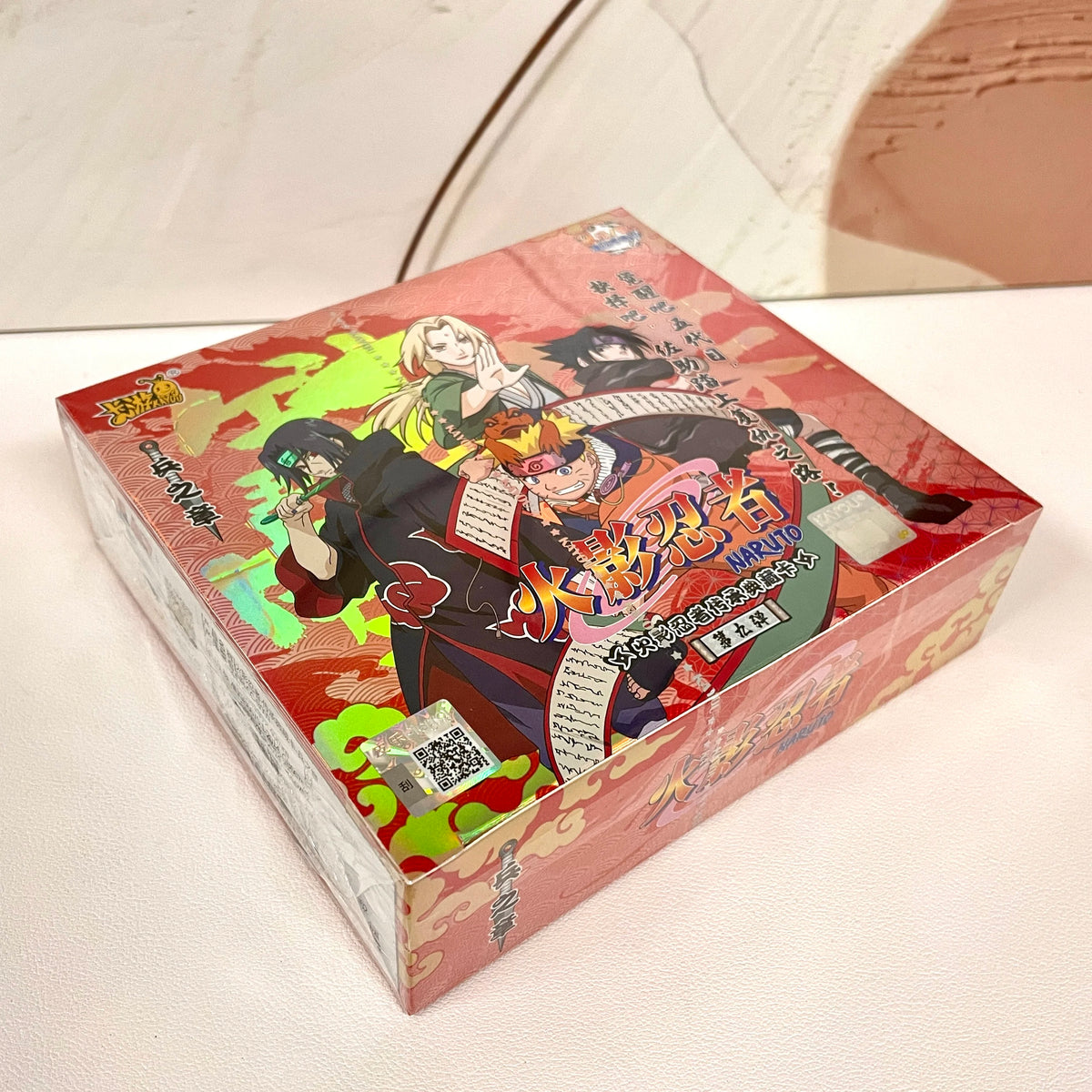 KAYOU Genuine Naruto Cards T2W9 T4W8 Booster Box Anime TCG Rare SE BP CR MR Ninja World Fight Chapter Collection Kids Toy Gift