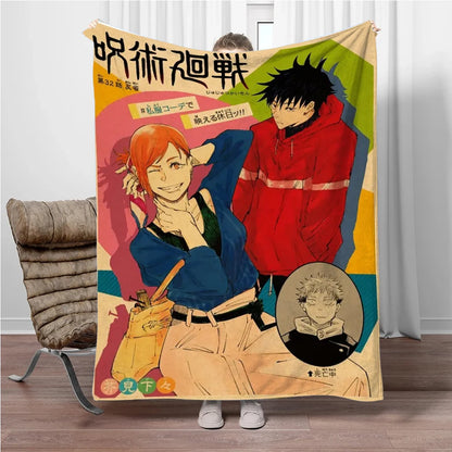 Jujutsu Kaisen Flannel Blanket
