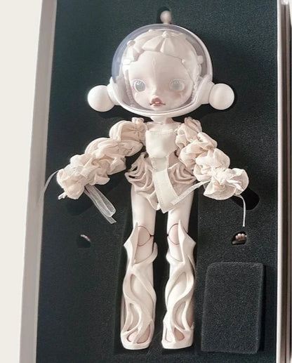 Pop Mart Skullpanda Bjd Nana Figures Baby Series Flower Blooming Figure Pink Green SP Art Toy Limited Dolls Surprise Toy Gift