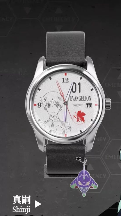 Evangelion Asuka Wrist Watch