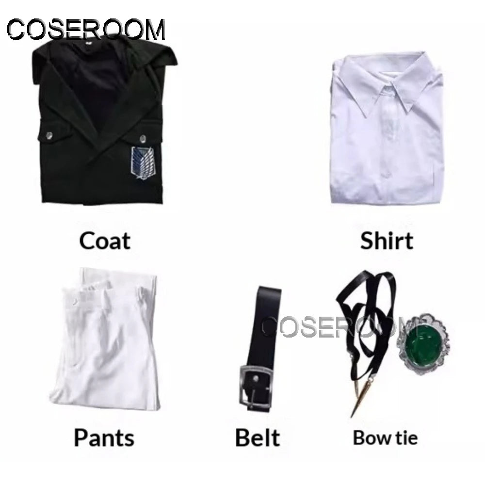 COSEROOM-R Attack on Titan Shingeki no Kyojin Survey Corps Team Cosplay Costume Halloween Party Role Play Outfit