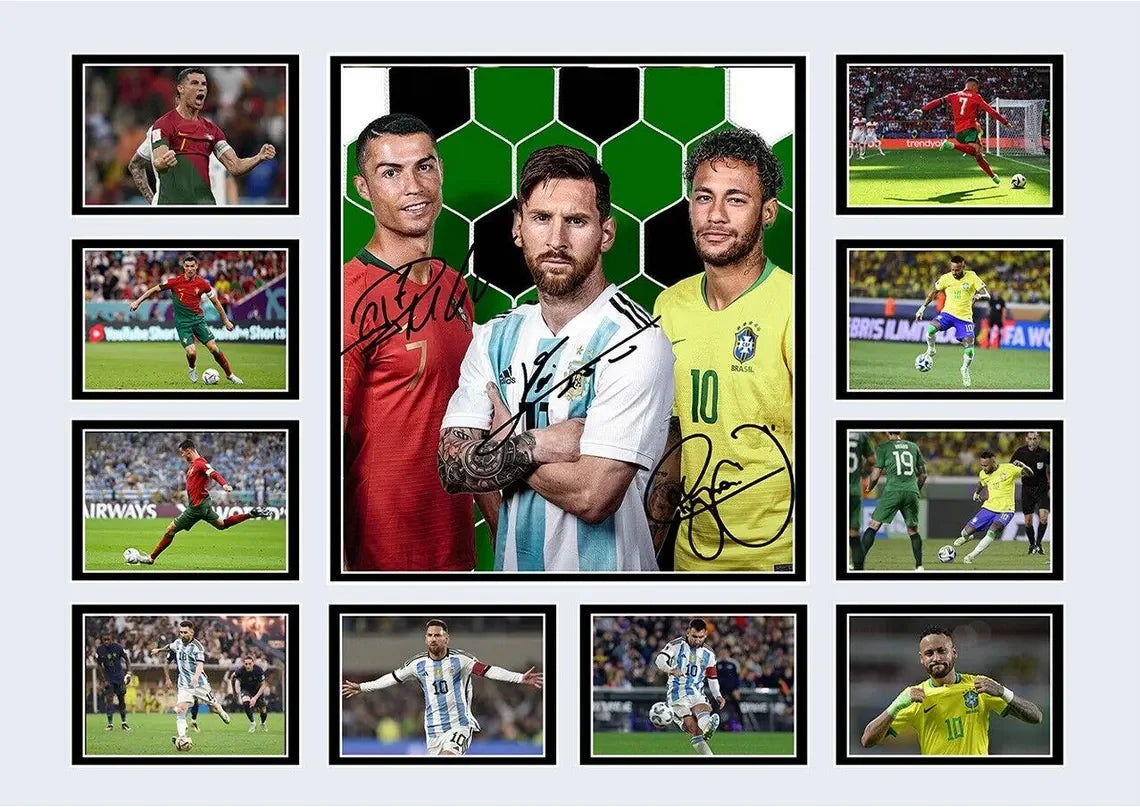 Anime Messi Canvas Poster