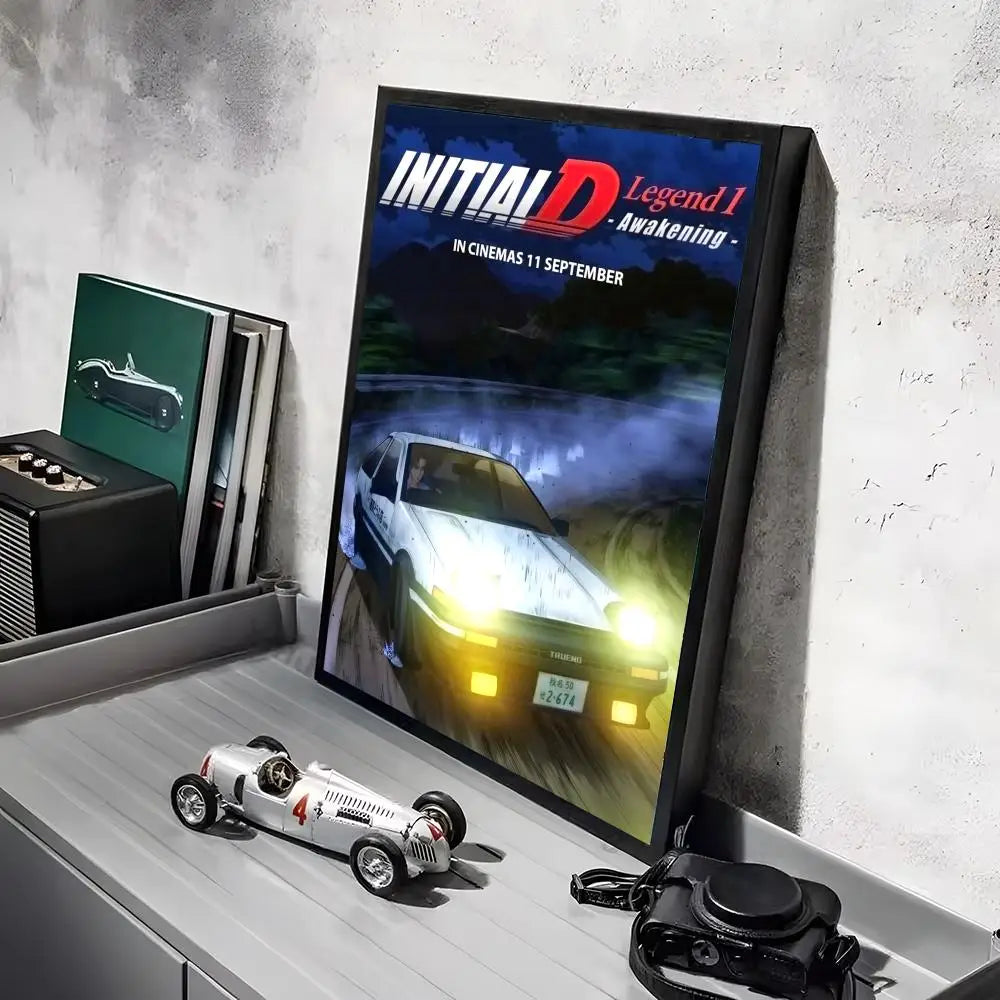 Initial D Car Wall Art