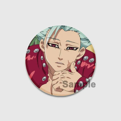 The Seven Deadly Sins Badge Brooch