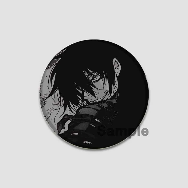 Hellsing Ultimate Alucard Pin Button