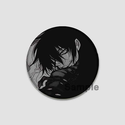 Hellsing Ultimate Alucard Pin Button
