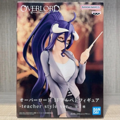 Original BANPRESTO OVERLORD IF Albedo Teacher Style Ver Anime Figure