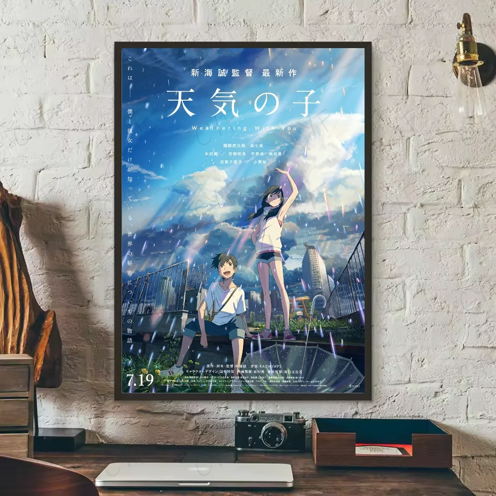 Weathering With You Poster Stickers