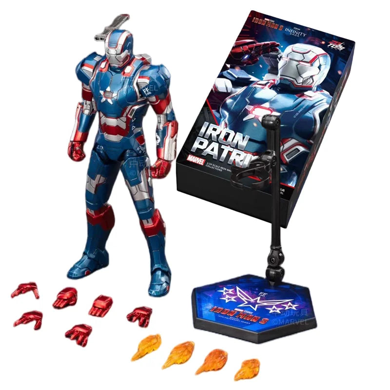 ZD Toys Marvel Studios Iron Man MK3 Action Figure MK35 MK24 MK40 MK38 Tony Stark Ironman Figure Action Collect Toy Gift