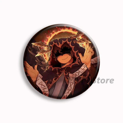 Forsaken Telamon Button Pin