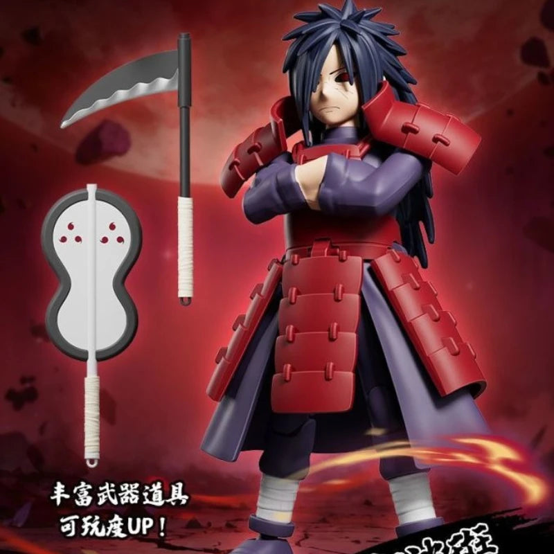 BLOKEES Building Block Man NARUTO Many Stars Edition 4nd Uchiha Sasuke Assembly Model Desktop Decoration Collect Gifts