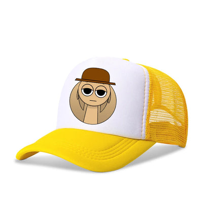 Sprunkis Cartoon Mesh Cap