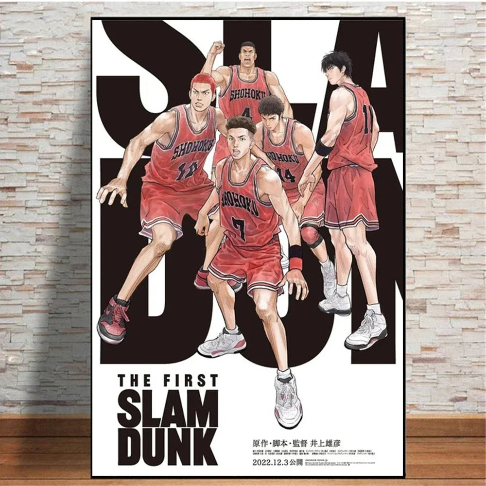The First Slam Dunk Canvas Poster