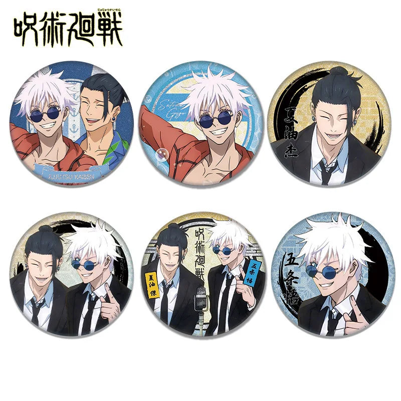 Jujutsu Kaisen Gojo Geto Badge