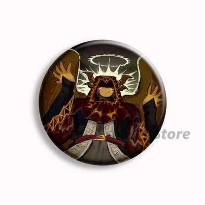 Forsaken Telamon Button Pin