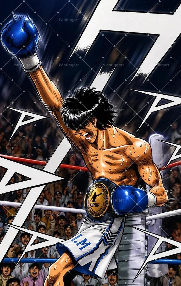 Hajime No Ippo Boxing Canvas