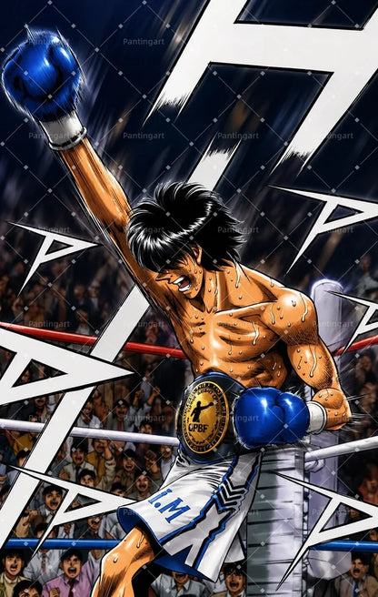 Hajime No Ippo Boxing Canvas