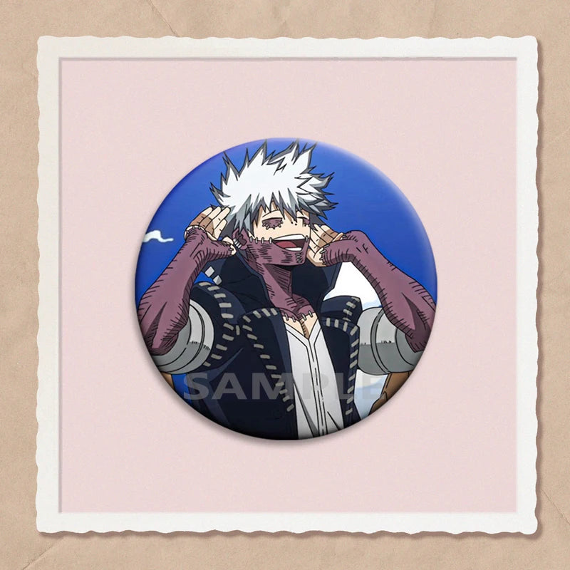 My Hero Academia Dabi Button Pin