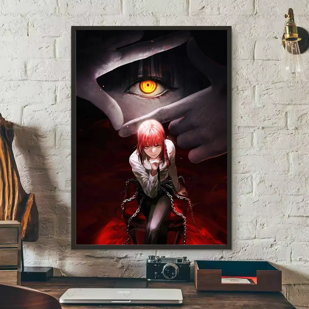 Chainsaw Man Poster Canvas Art