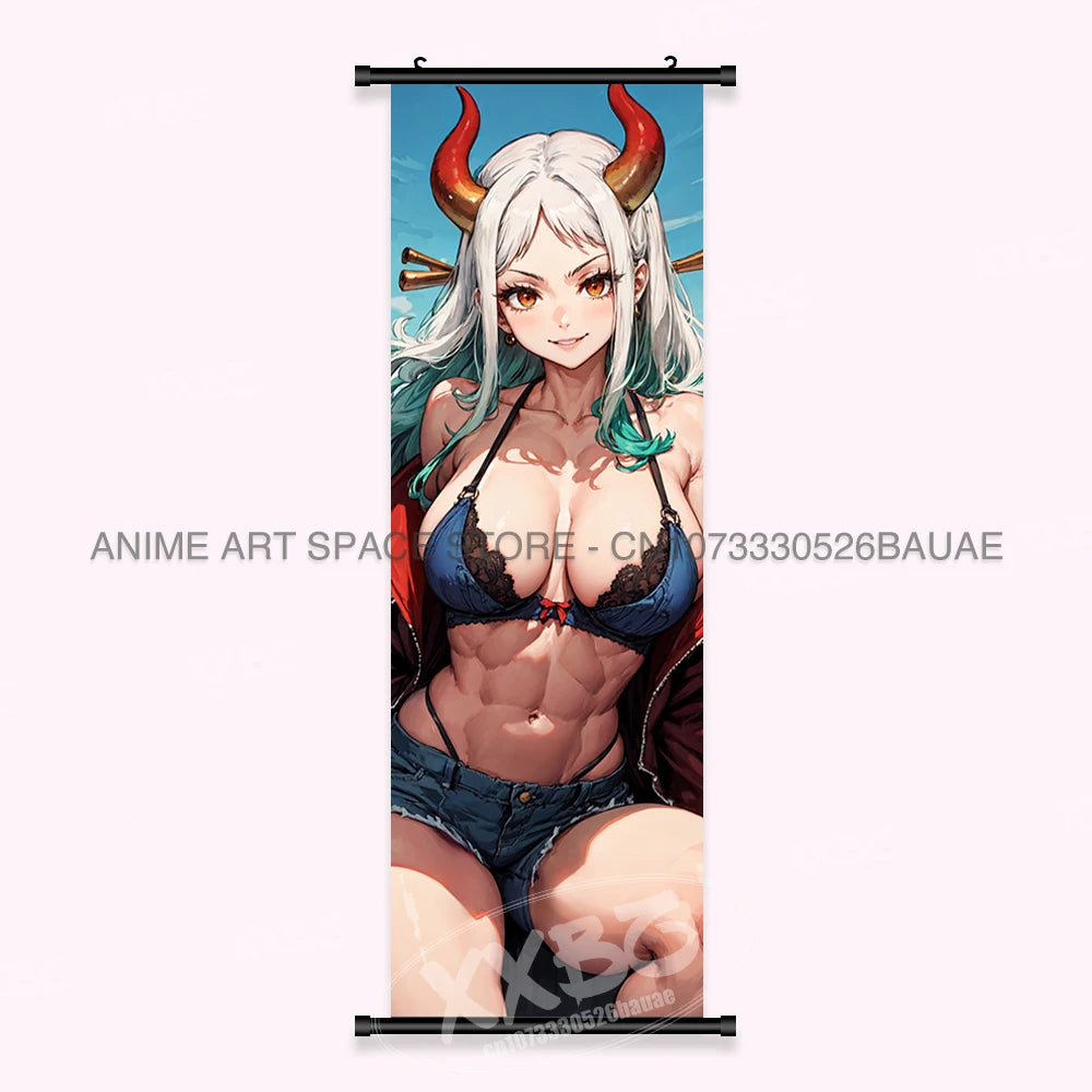 One Piece Yamato Canvas Poster