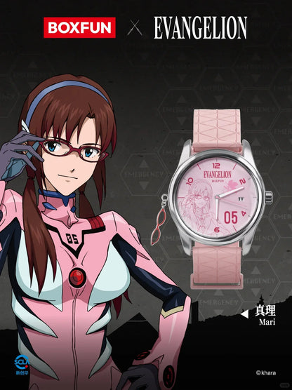 Evangelion Asuka Wrist Watch