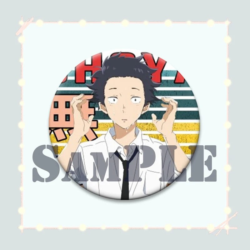 A Silent Voice Ishida Shouya Button Pin