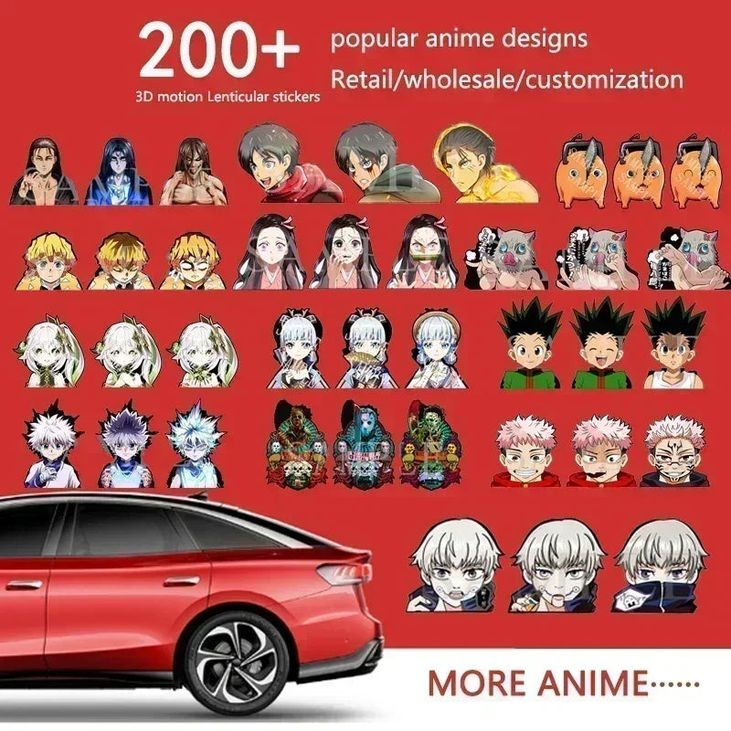 Demon Slayer Kyoujurou 3D Lenticular Sticker