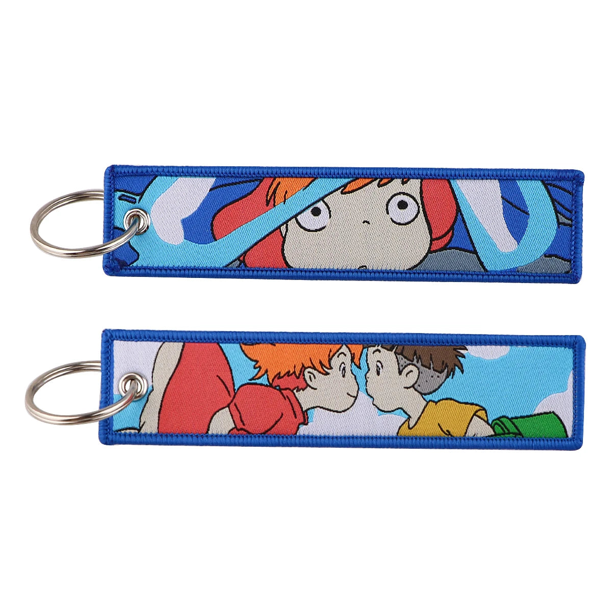 Anime Movie White Dragon Keychain