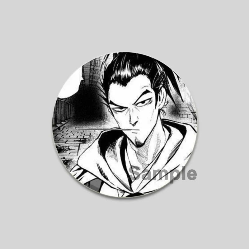 One Punch Man Saitama Brooch