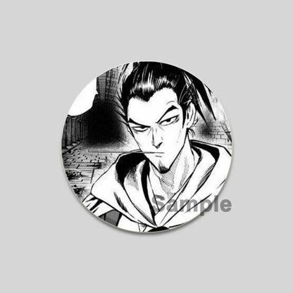 One Punch Man Saitama Brooch
