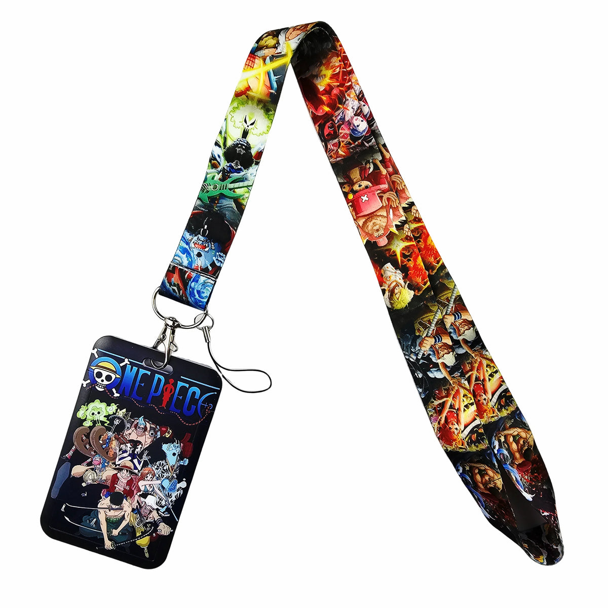 Anime Cartoon Credential Holder Lanyard