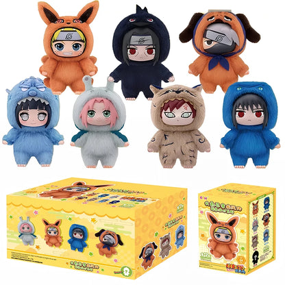 Eaki Naruto Blind Box Shippuden Beast Party Series Plush Doll Cute Hand-Made Custom Gift Ornaments For Men And Women