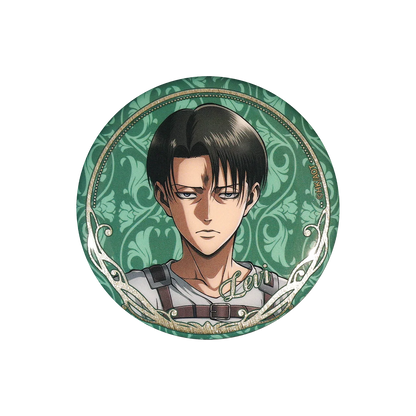 58mm Anime Attack on Titan Eren Jaeger Mikasa·Ackerman Sasha Braus Cosplay COSTUME Badge Pin SPTE Tinplate Brooch﻿ Prop Gilf