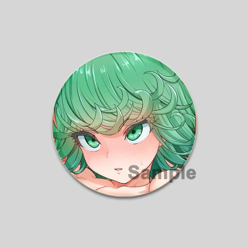 One Punch Man Saitama Brooch
