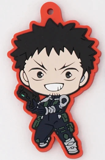 Kaiju No. 8 Character Rubber Keychain