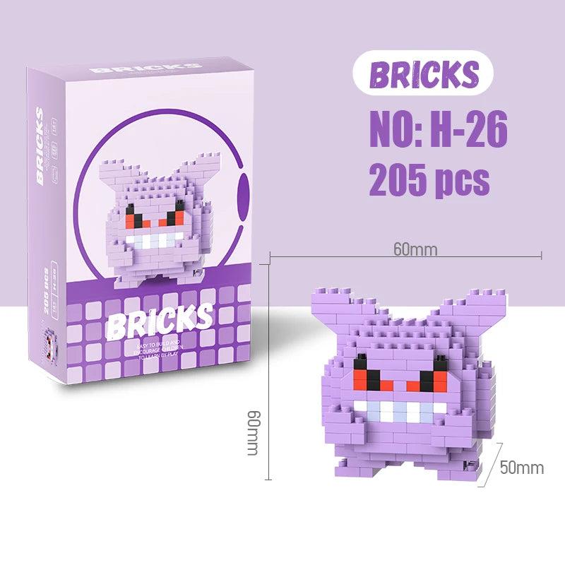 Pokémon Gengar Building Blocks