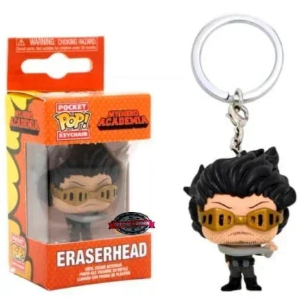 New Funko Pocket Keychain My Hero Academia Deku Bakugo Mirio Togata Dabi Izuku Midoriya Kyoka Jiro Model Toys Adult Kids Gift